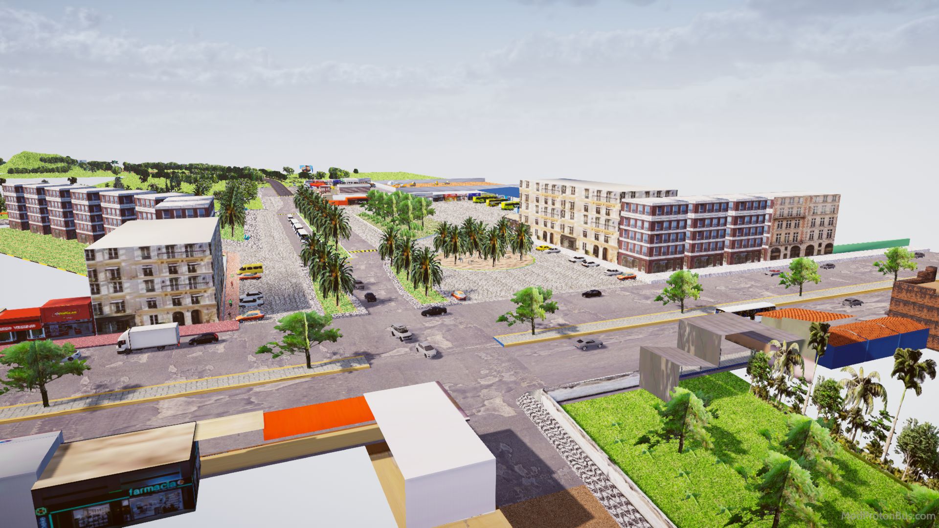 Download Mod BRASIL A FORA V2 Map for Proton Bus Simulator