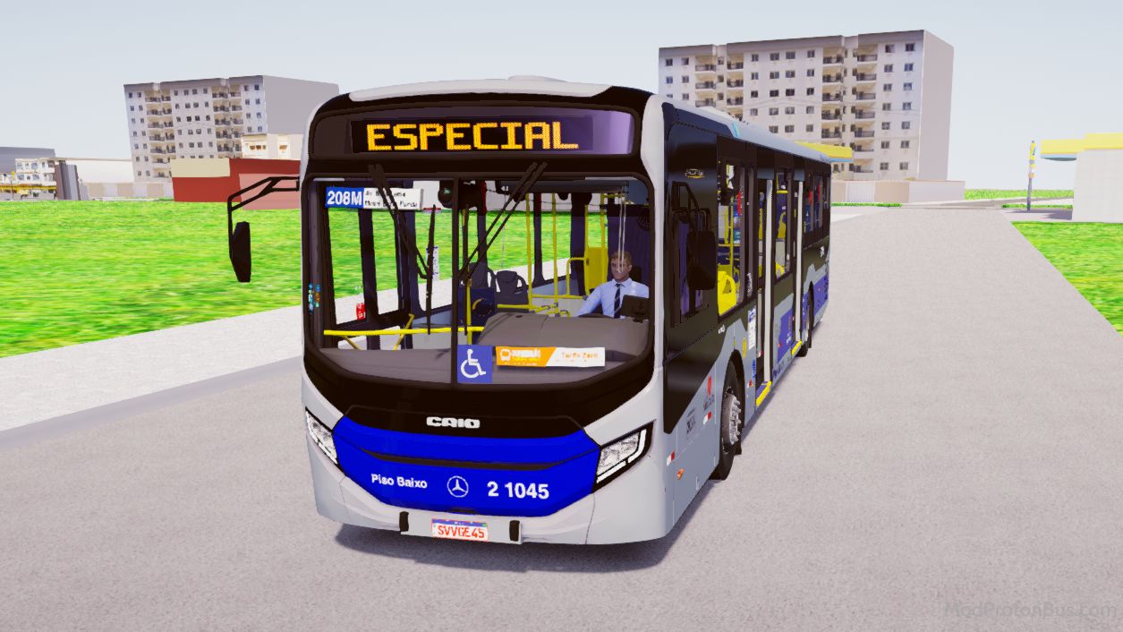 Download Mod Caio Millennium V MBB O500U BT6 for Proton Bus Simulator (PBSU & PBSR)