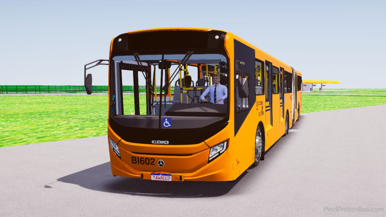 Download Mod Caio Millennium V O-500UA for Proton Bus Simulator (PBSU & PBSR)