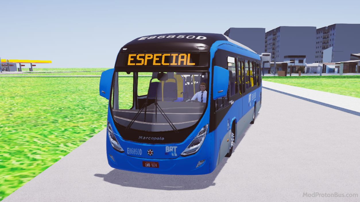 Download Mod Marcopolo Viale BRT O500M RJ for Proton Bus Simulator (PBSU & PBSR)