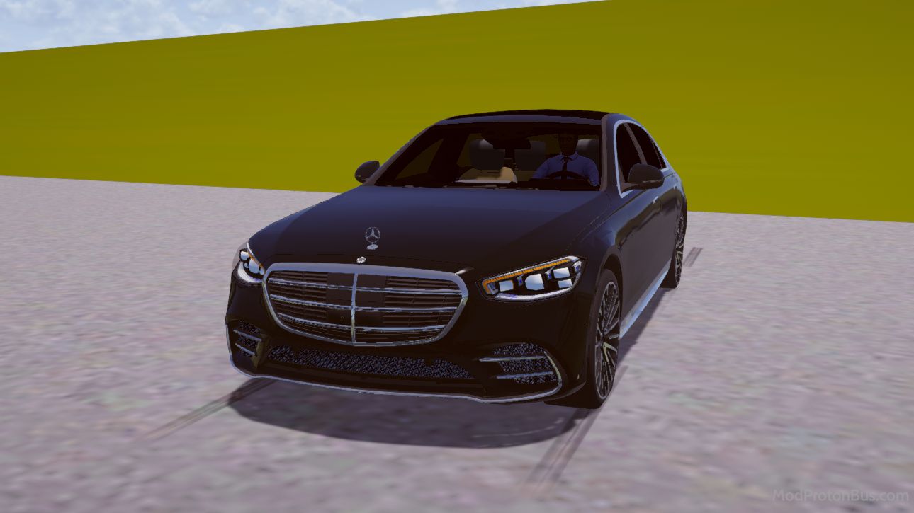 Download Mod Mercedes-Benz S500 W223 Car for Proton Bus Simulator