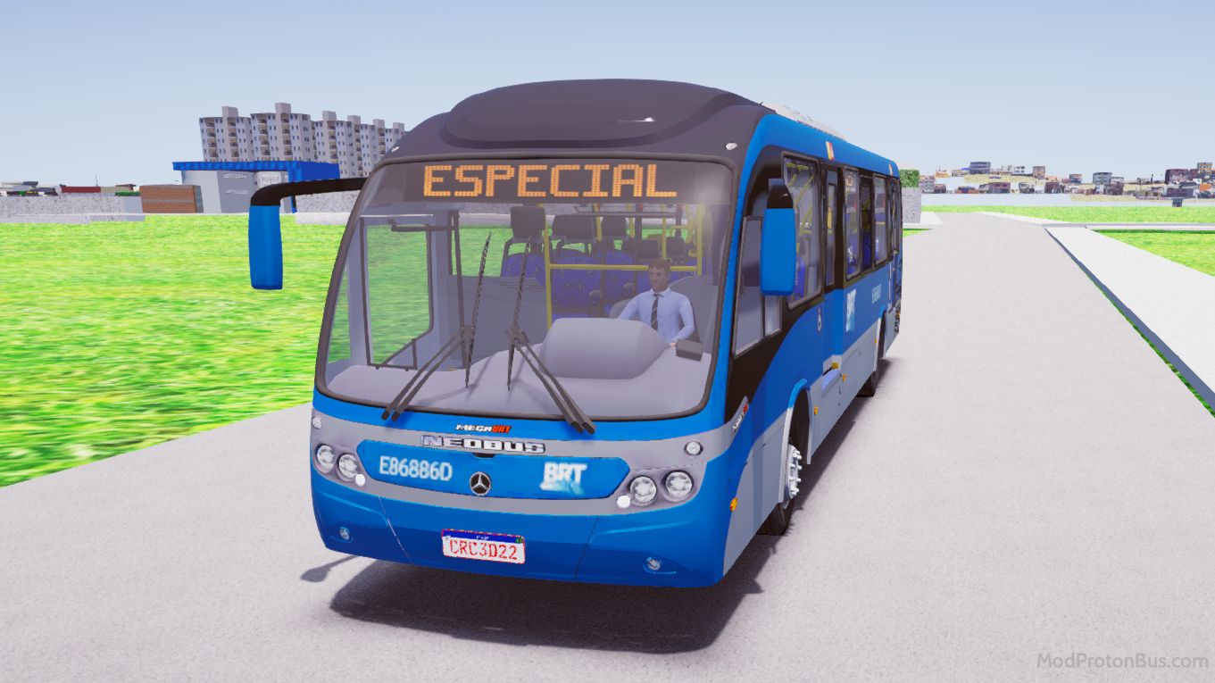 Download Mod Neobus Mega BRT O500M Complete Edition for Proton Bus Simulator (PBSU & PBSR)