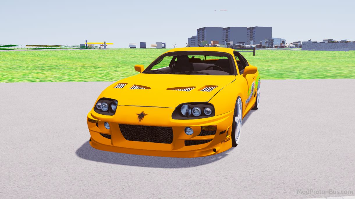 Download Mod TOYOTA SUPRA MK4 Car for Proton Bus Simulator (PBSU & PBSR)