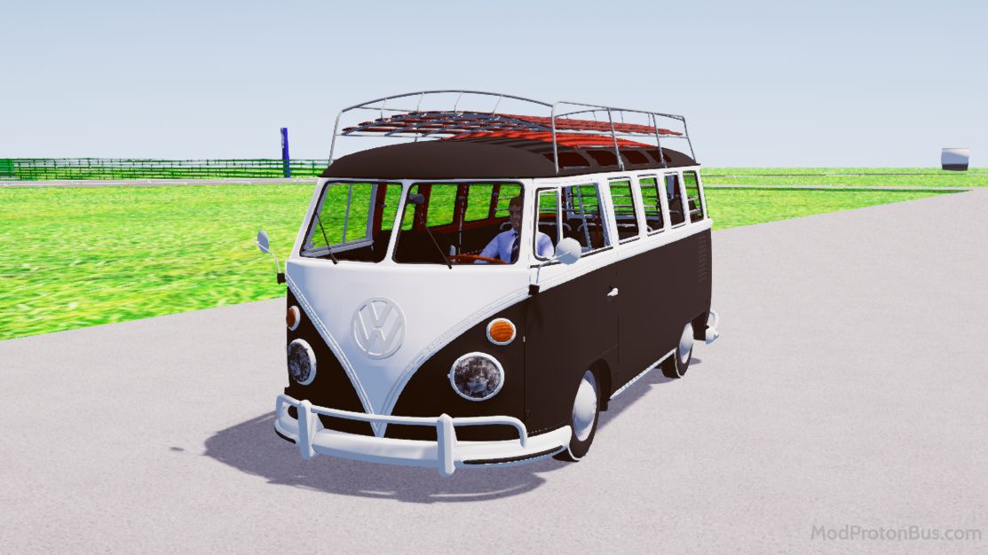 Download Mod Volkswagen Kombi T1 Car for Proton Bus Simulator