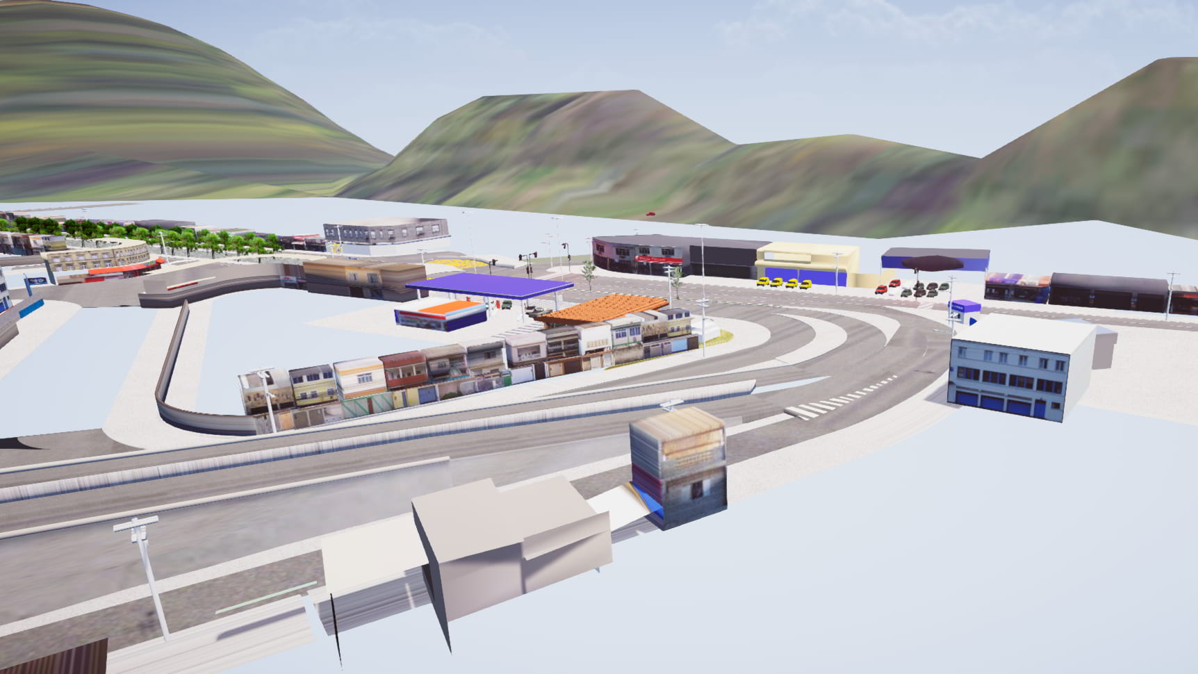 Download Mod Zona Oeste 2.0 Map for Proton Bus Simulator