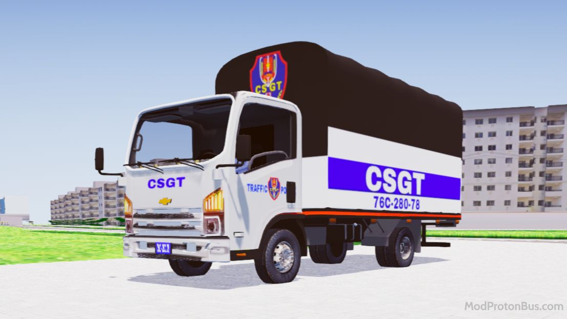 Download Mod Cảnh Sát Giao Thông for Proton Bus Simulator (PBSU & PBSR) screenshot