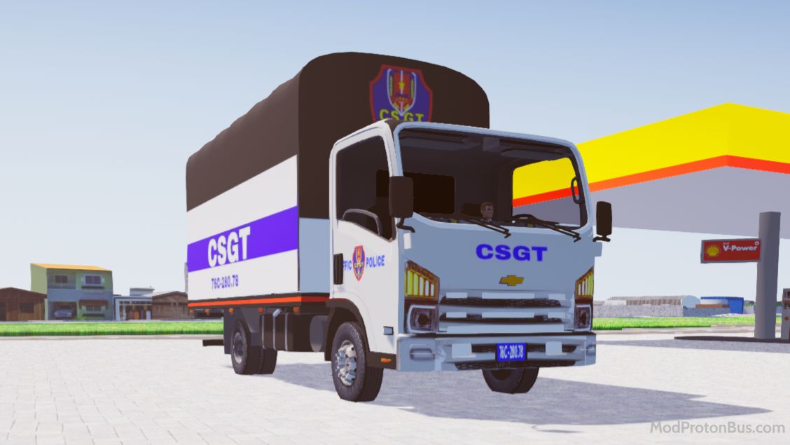 Download Mod Cảnh Sát Giao Thông for Proton Bus Simulator (PBSU & PBSR) screenshot