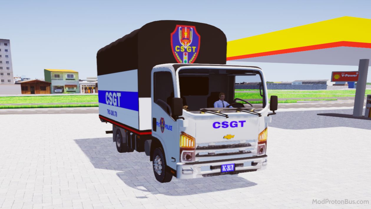 Download Mod Cảnh Sát Giao Thông for Proton Bus Simulator (PBSU & PBSR) screenshot