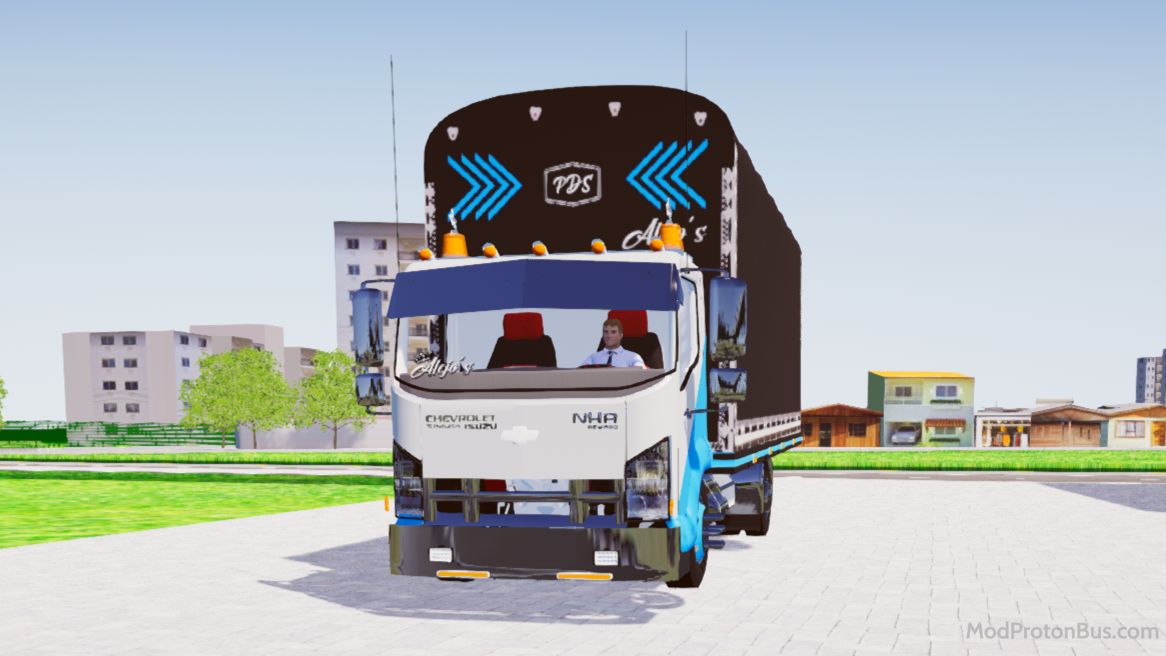 Download Mod Chevrolet NHR Colombiana for Proton Bus Simulator (PBSU & PBSR)