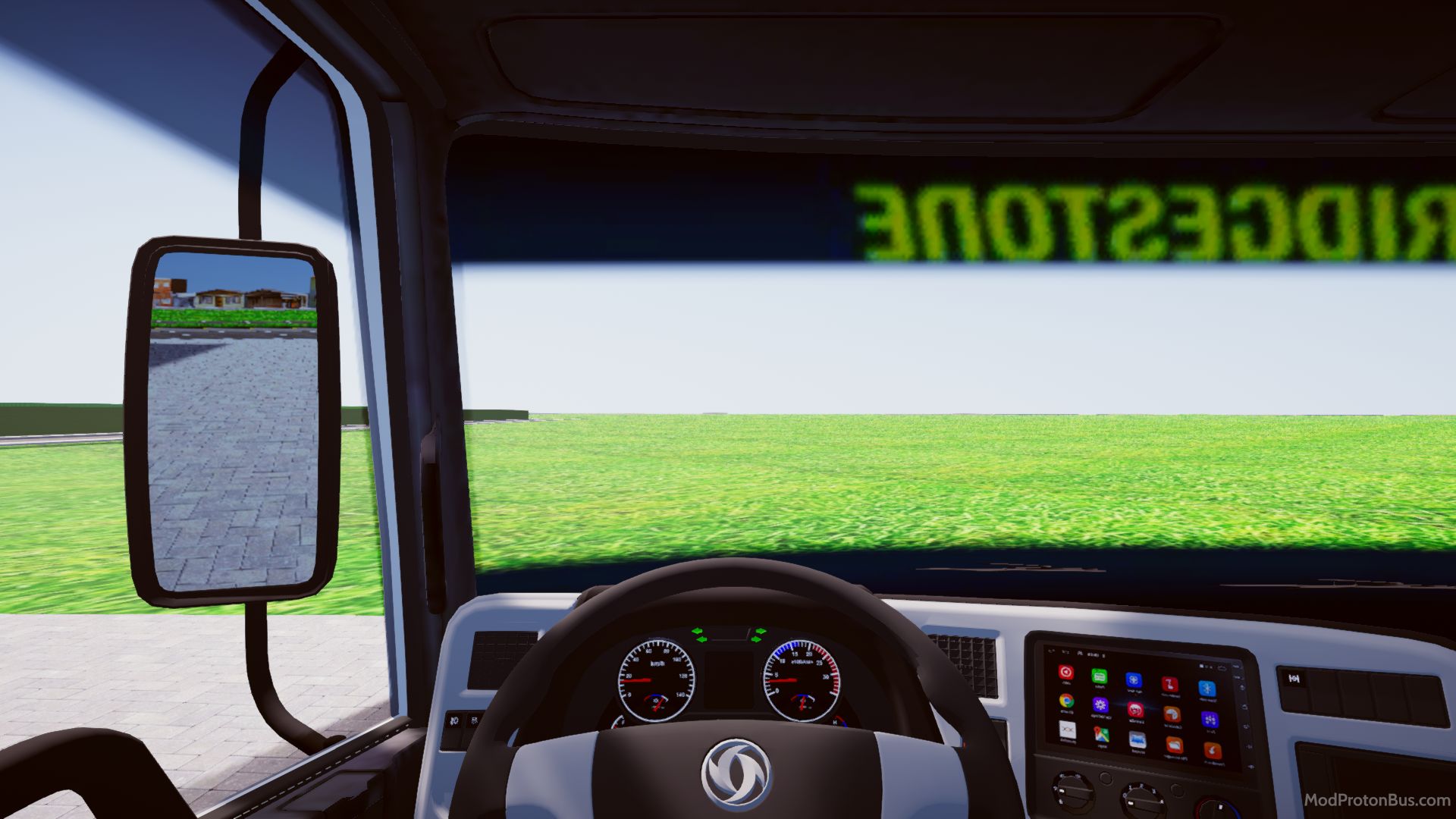 Download Mod DongFeng Tianlong for Proton Bus Simulator (PBSU & PBSR) screenshot