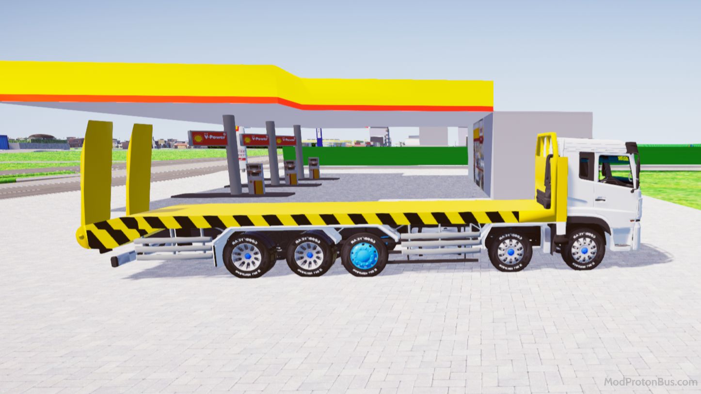 Download Mod DongFeng Tianlong for Proton Bus Simulator (PBSU & PBSR) screenshot