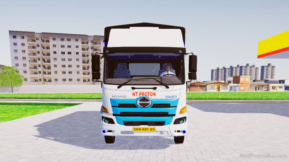 Download Mod Hino 500 2 Chân for Proton Bus Simulator (PBSU & PBSR) screenshot