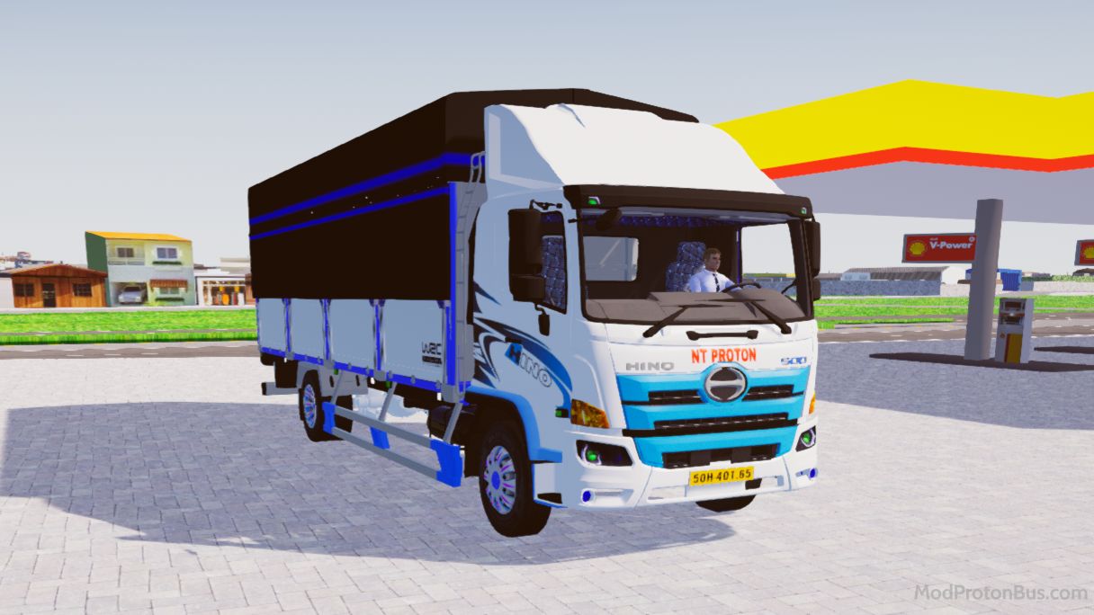 Download Mod Hino 500 2 Chân for Proton Bus Simulator (PBSU & PBSR) screenshot