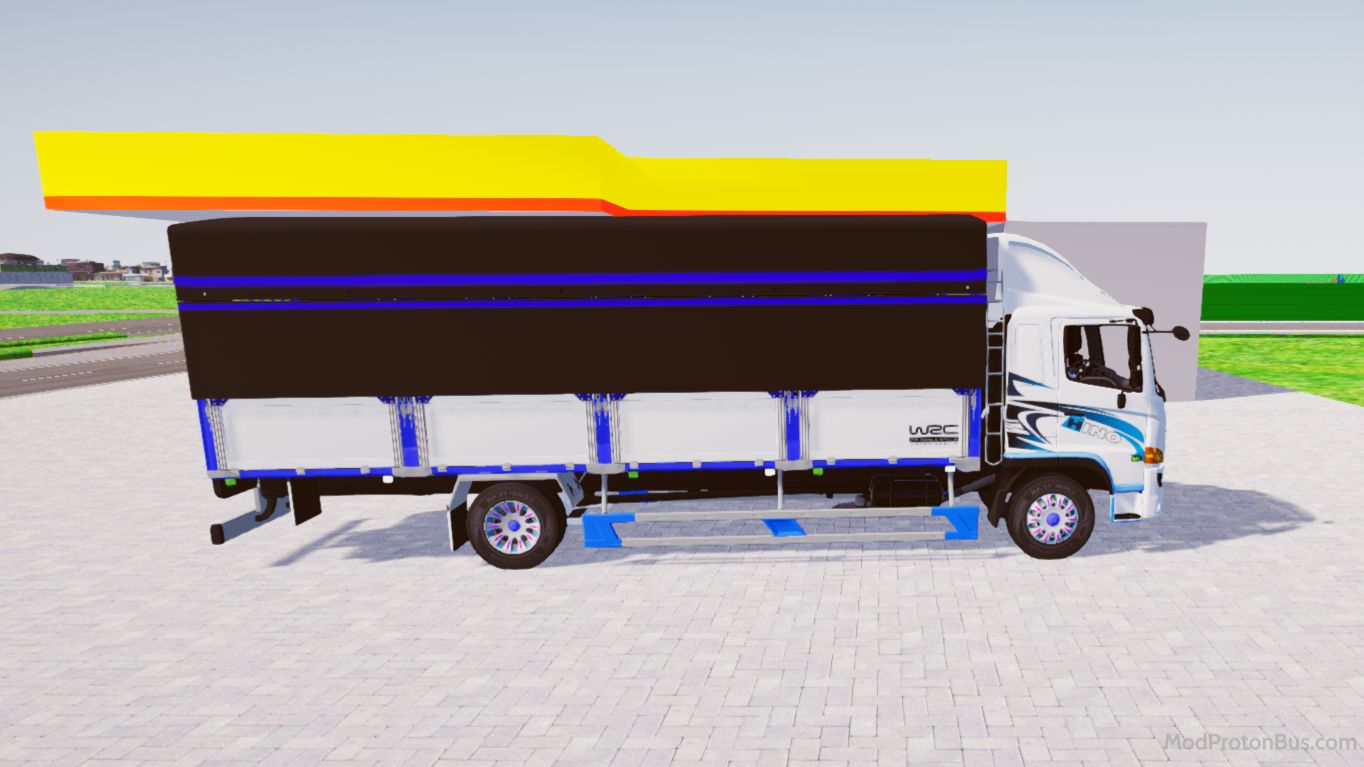 Download Mod Hino 500 2 Chân for Proton Bus Simulator (PBSU & PBSR) screenshot