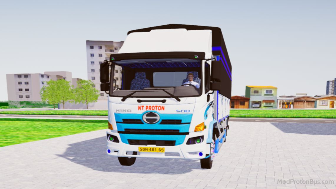 Download Mod Hino 500 2 Chân for Proton Bus Simulator (PBSU & PBSR)