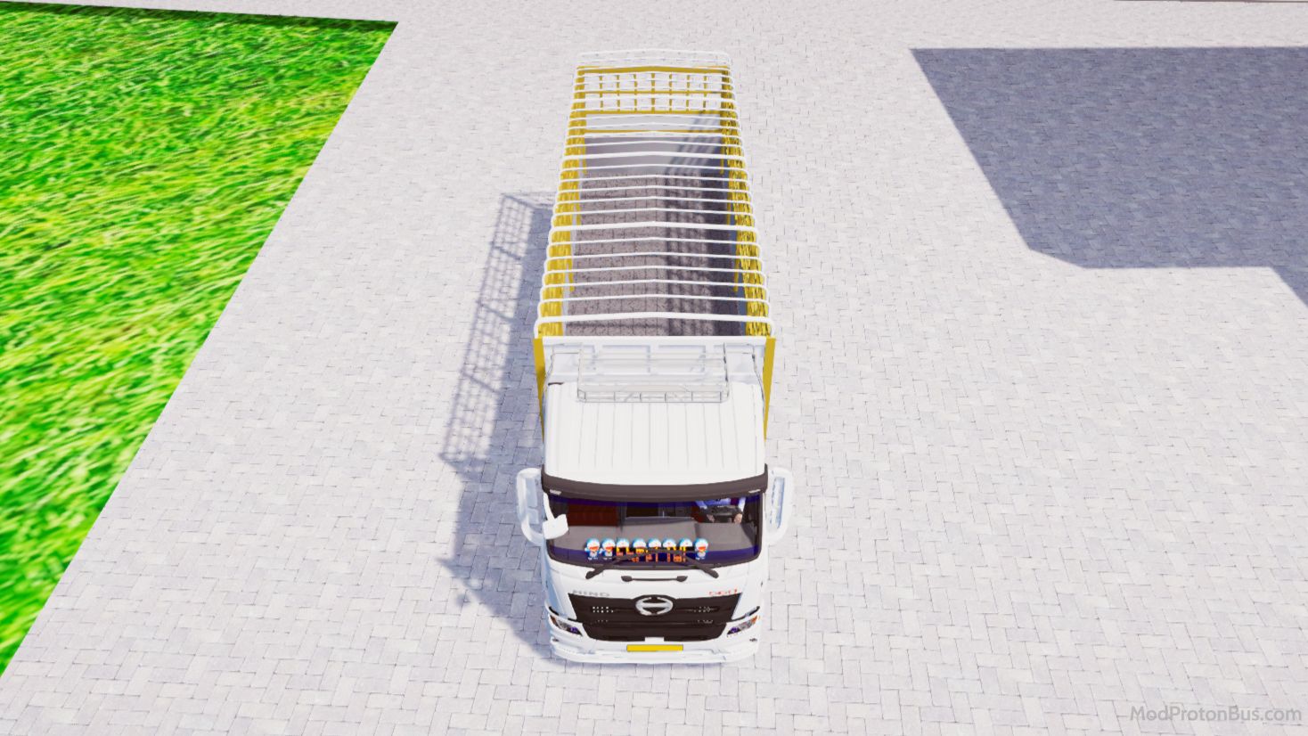Download Mod Hino 500 Dọn Lại for Proton Bus Simulator (PBSU & PBSR) screenshot