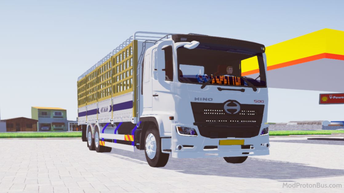 Download Mod Hino 500 Dọn Lại for Proton Bus Simulator (PBSU & PBSR) screenshot