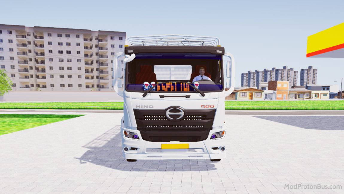 Download Mod Hino 500 Dọn Lại for Proton Bus Simulator (PBSU & PBSR) screenshot