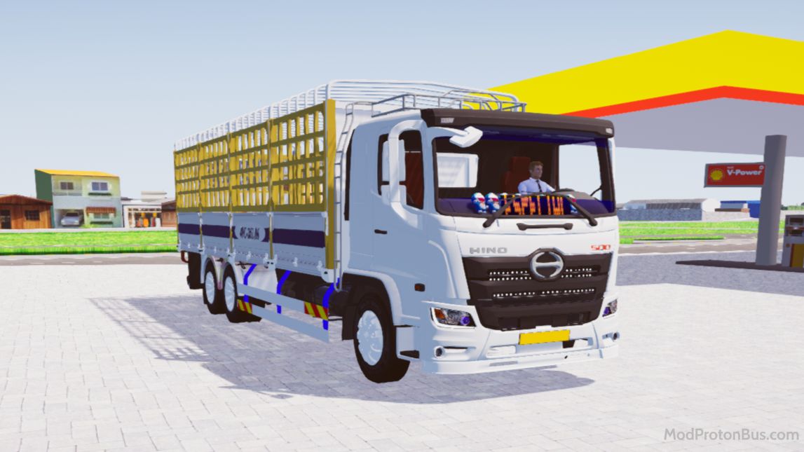 Download Mod Hino 500 Dọn Lại for Proton Bus Simulator (PBSU & PBSR) screenshot