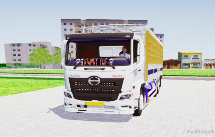 Download Mod Hino 500 Dọn Lại for Proton Bus Simulator (PBSU & PBSR)