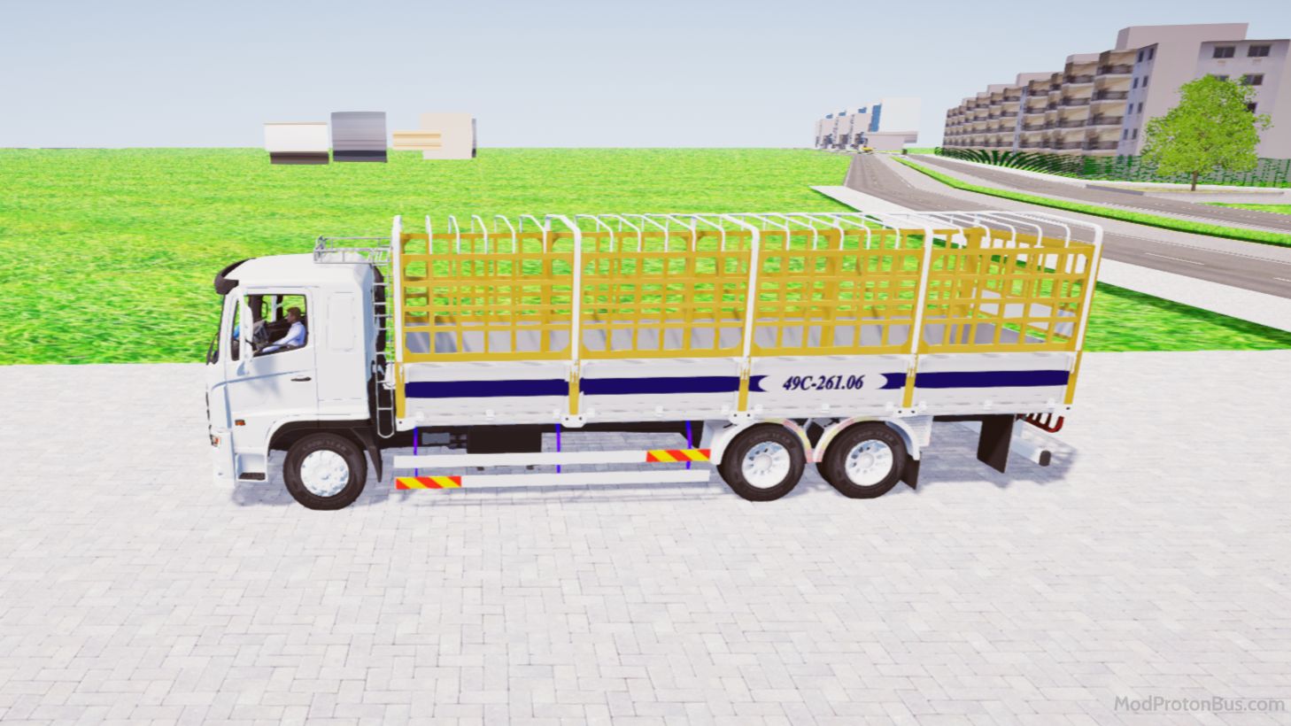 Download Mod Hino 500 Dọn Lại for Proton Bus Simulator (PBSU & PBSR) screenshot
