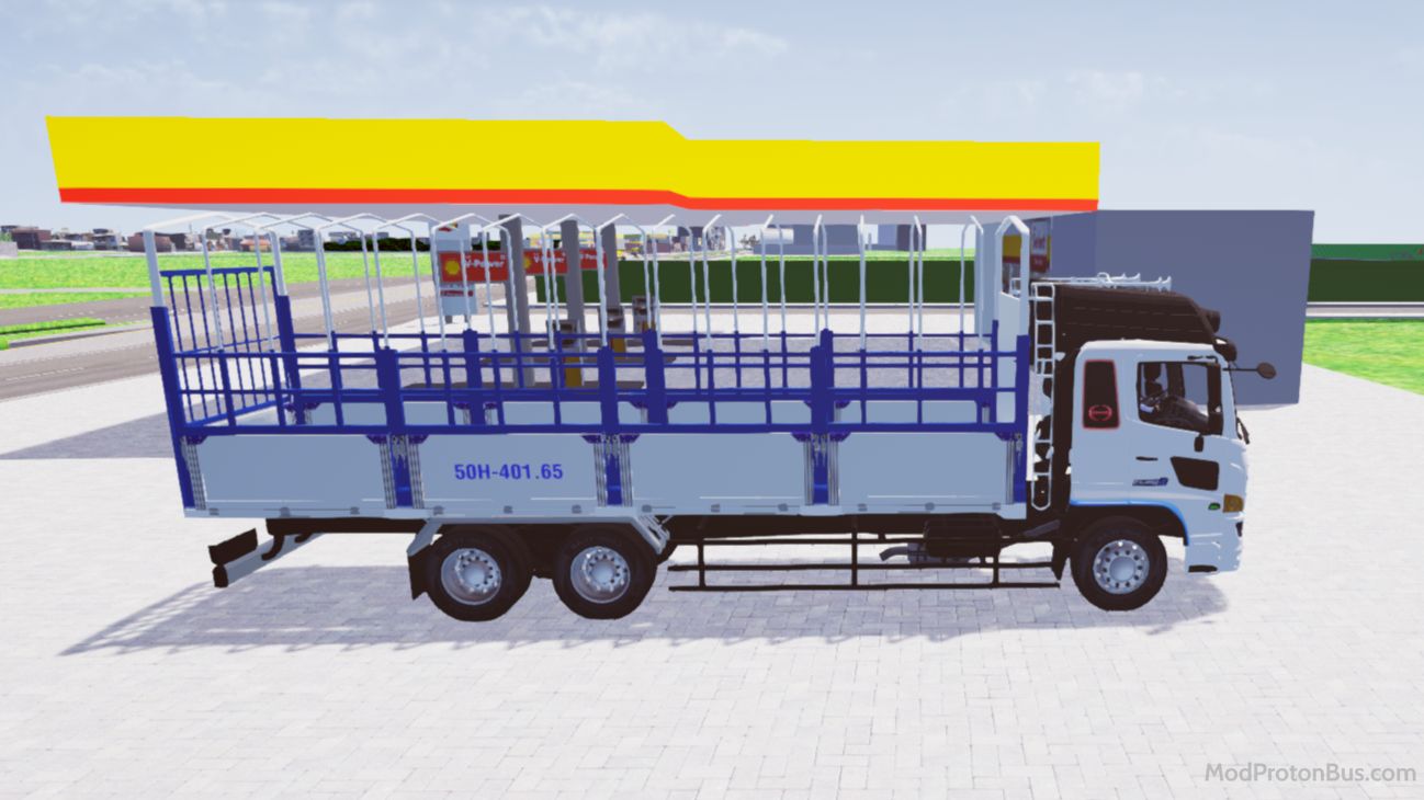 Download Mod Hino 500 Nóc Cao Độ Phụ Kiện for Proton Bus Simulator (PBSU & PBSR) screenshot