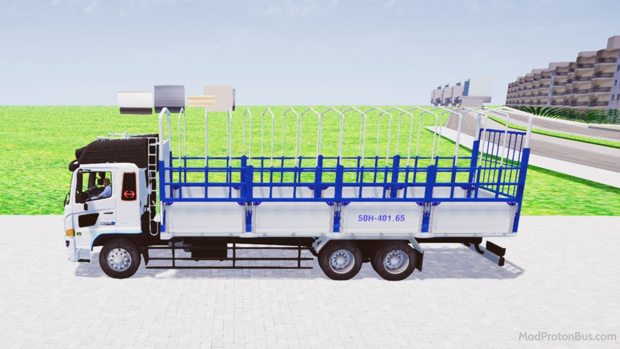 Download Mod Hino 500 Nóc Cao Độ Phụ Kiện for Proton Bus Simulator (PBSU & PBSR) screenshot