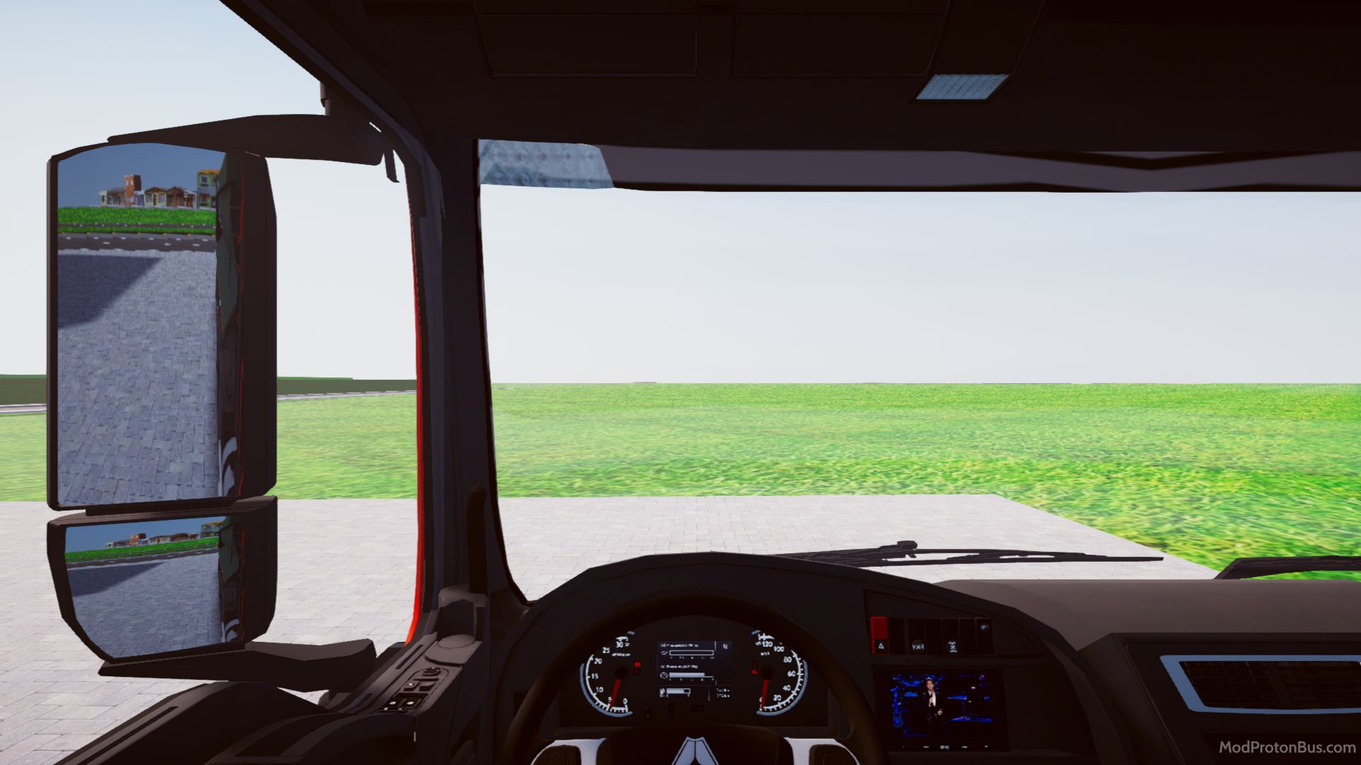Download Mod Howo Sitrak C7H 540 for Proton Bus Simulator (PBSU & PBSR) screenshot