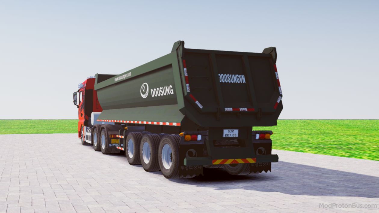 Download Mod Howo Sitrak C7H 540 for Proton Bus Simulator (PBSU & PBSR) screenshot