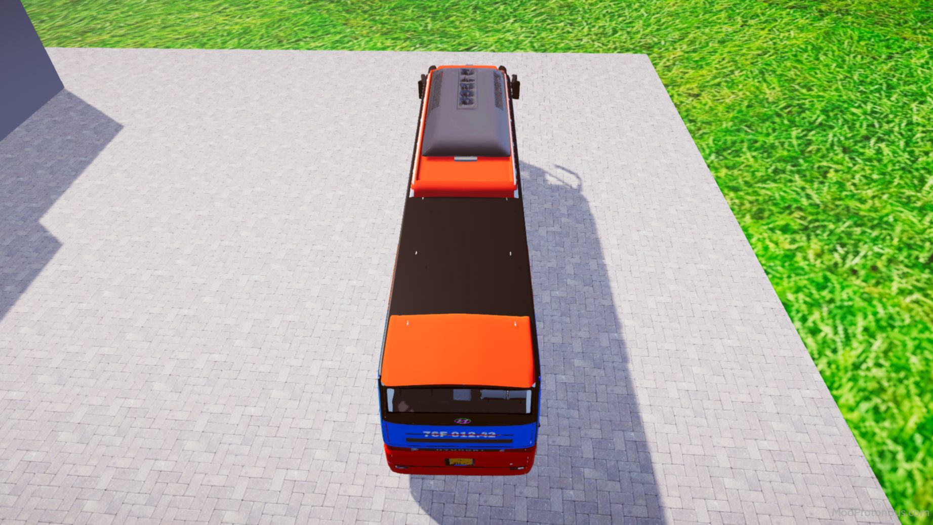 Download Mod Hyundai Aero Space 2007 Ver 2.0 for Proton Bus Simulator (PBSU & PBSR) screenshot