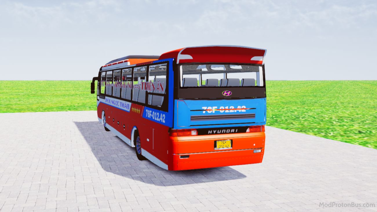 Download Mod Hyundai Aero Space 2007 Ver 2.0 for Proton Bus Simulator (PBSU & PBSR) screenshot