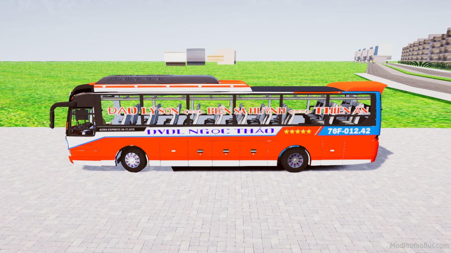 Download Mod Hyundai Aero Space 2007 Ver 2.0 for Proton Bus Simulator (PBSU & PBSR) screenshot
