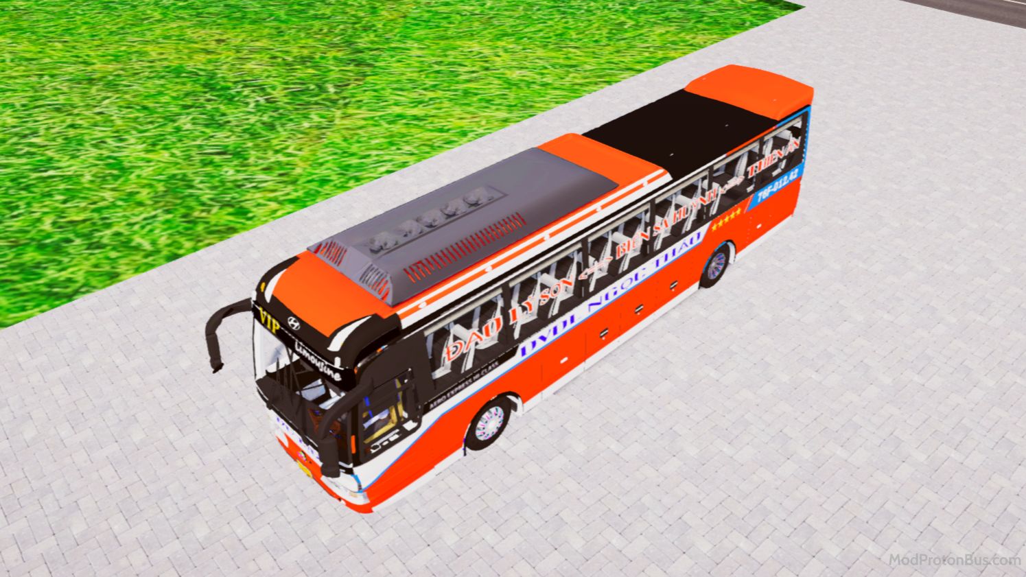 Download Mod Hyundai Aero Space 2007 Ver 2.0 for Proton Bus Simulator (PBSU & PBSR) screenshot