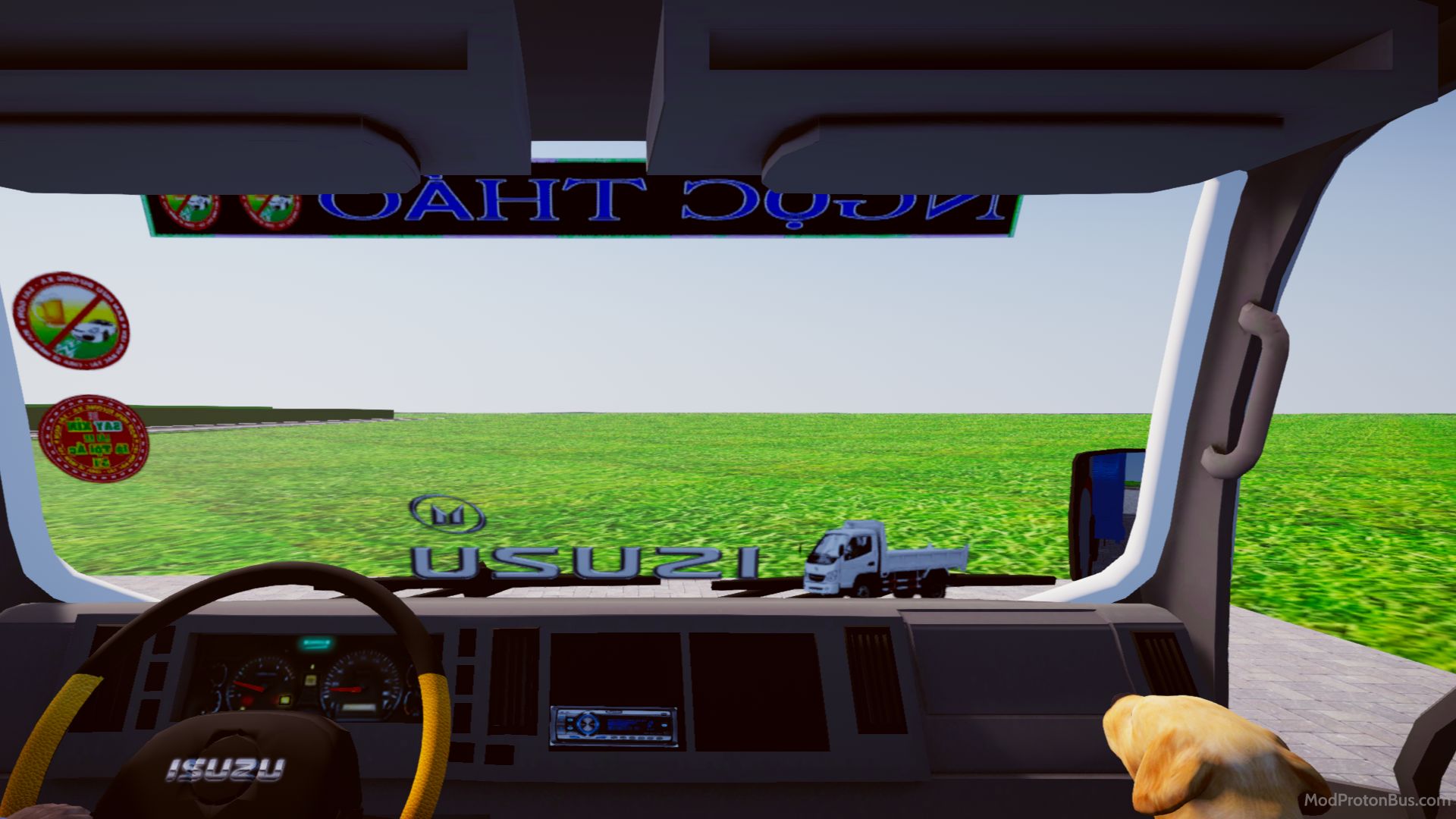 Download Mod Isuzu NPR Thùng Ben for Proton Bus Simulator (PBSU & PBSR) screenshot