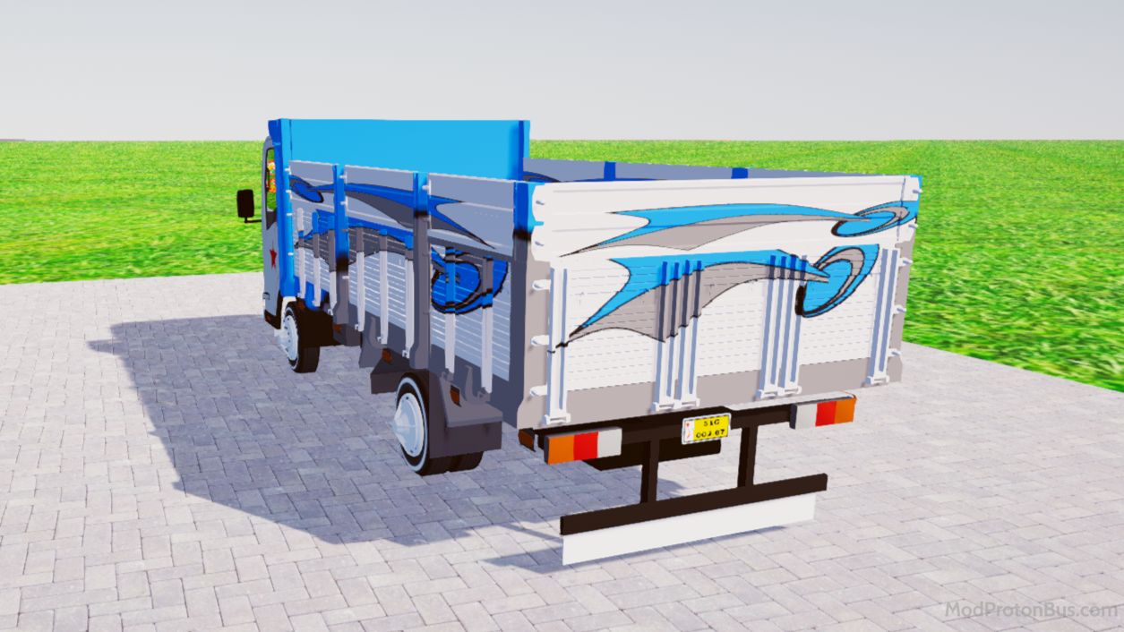 Download Mod Isuzu NPR Thùng Ben for Proton Bus Simulator (PBSU & PBSR) screenshot