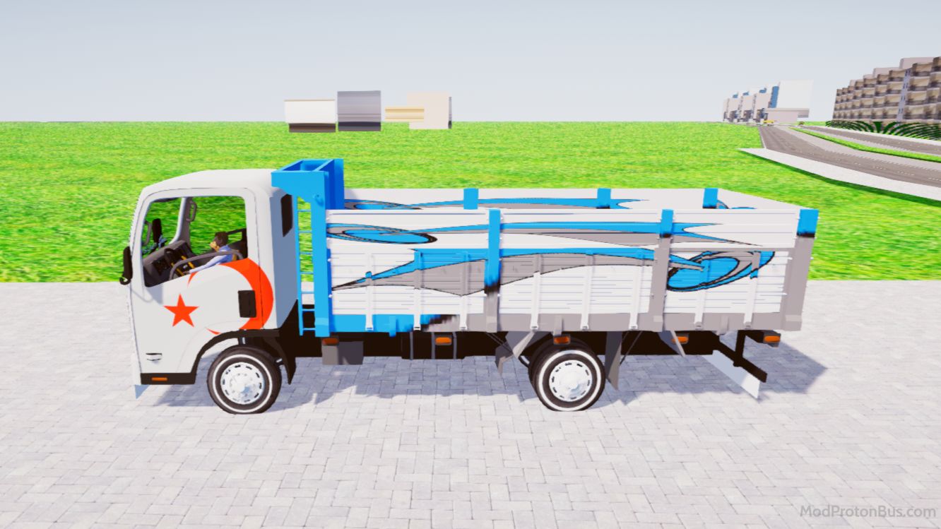 Download Mod Isuzu NPR Thùng Ben for Proton Bus Simulator (PBSU & PBSR) screenshot