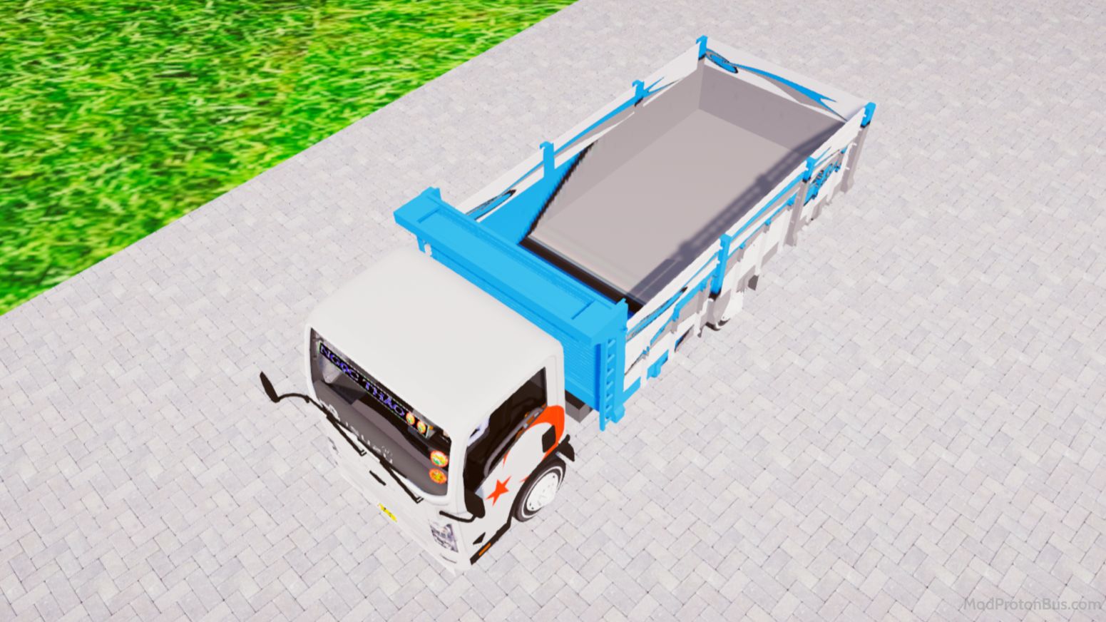 Download Mod Isuzu NPR Thùng Ben for Proton Bus Simulator (PBSU & PBSR) screenshot