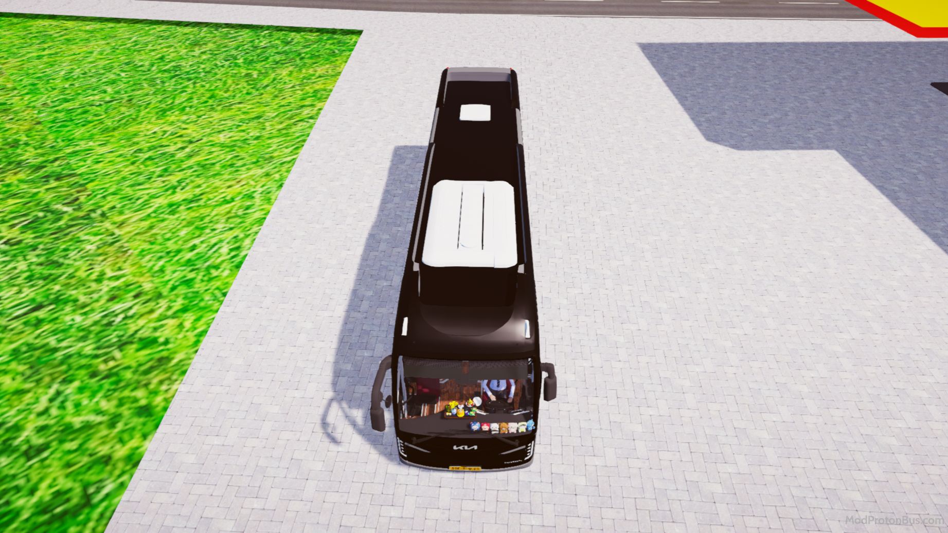 Download Mod Kia Granbird Silkroad 34P for Proton Bus Simulator (PBSU & PBSR) screenshot