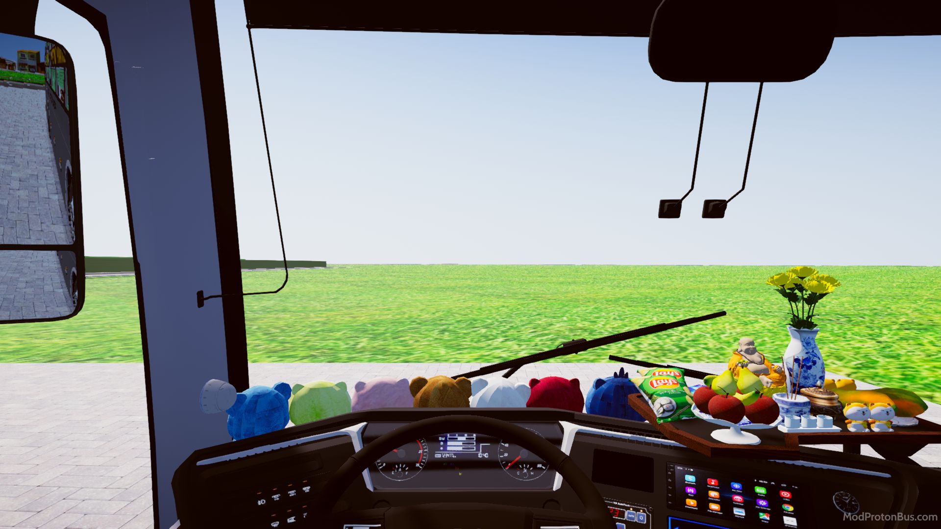 Download Mod Kia Granbird Silkroad 34P for Proton Bus Simulator (PBSU & PBSR) screenshot