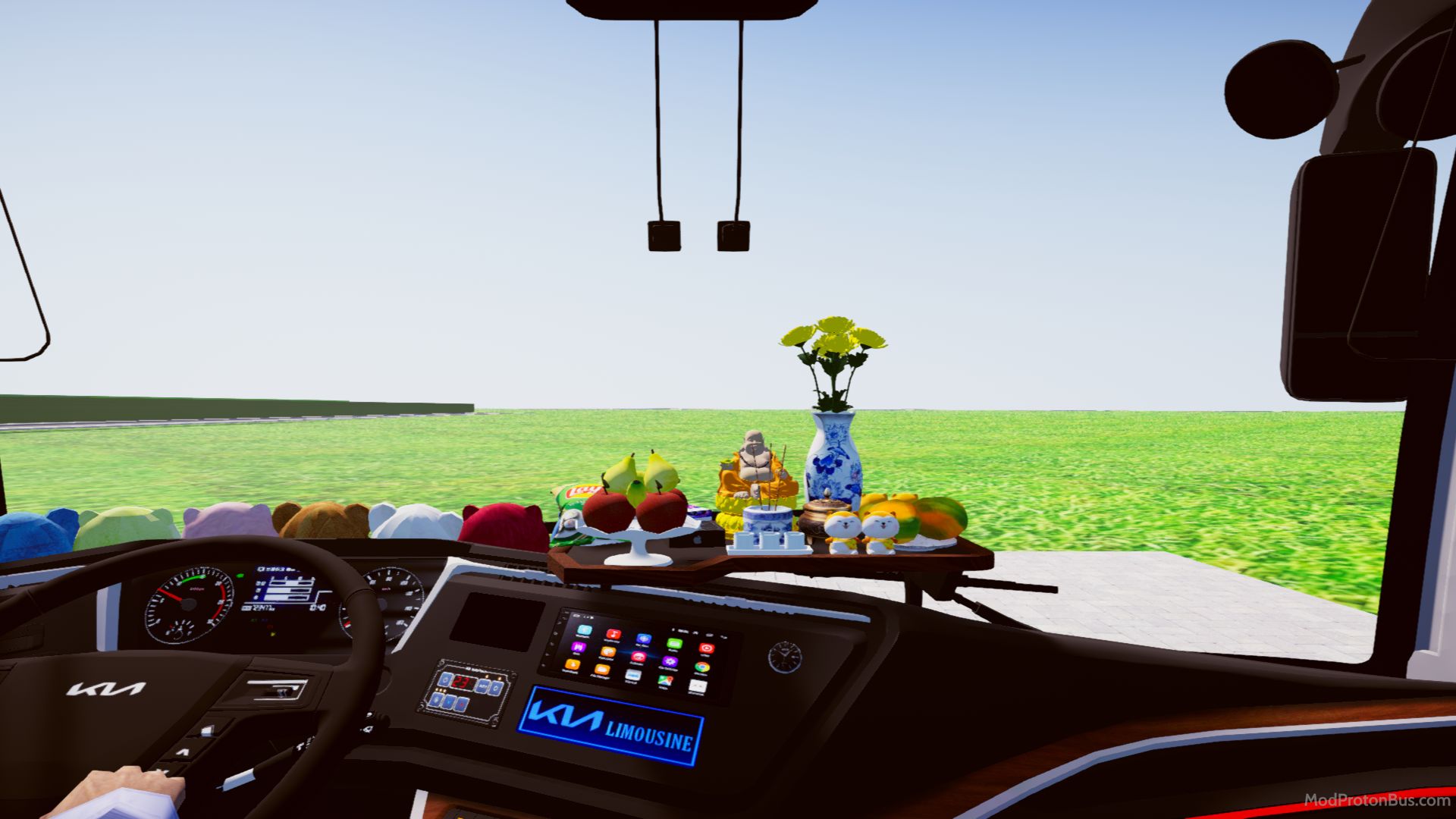 Download Mod Kia Granbird Silkroad 34P for Proton Bus Simulator (PBSU & PBSR) screenshot