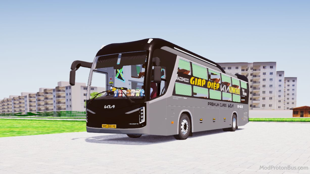 Download Mod Kia Granbird Silkroad 34P for Proton Bus Simulator (PBSU & PBSR) screenshot