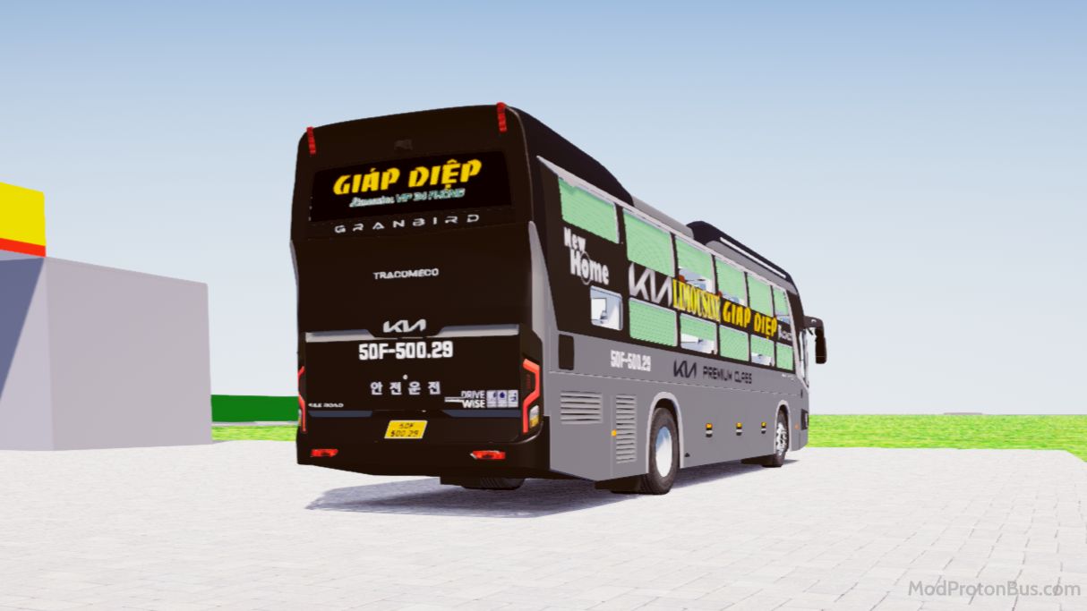 Download Mod Kia Granbird Silkroad 34P for Proton Bus Simulator (PBSU & PBSR) screenshot