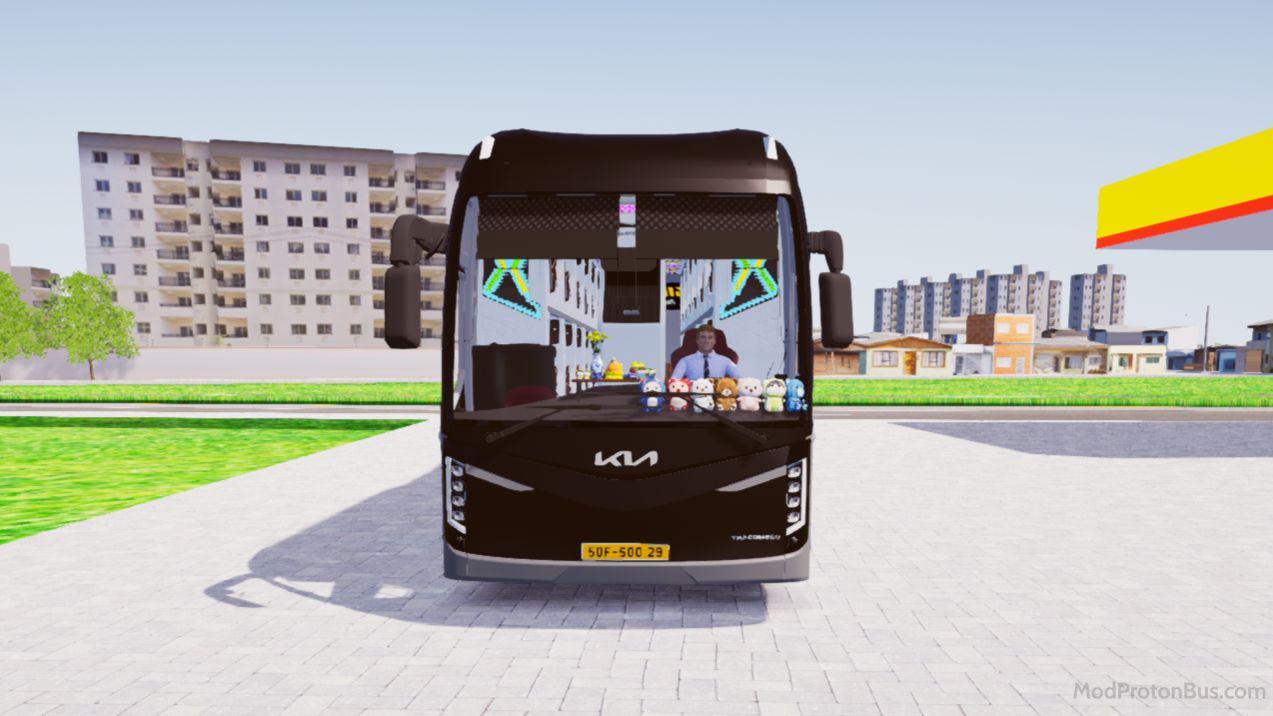 Download Mod Kia Granbird Silkroad 34P for Proton Bus Simulator (PBSU & PBSR) screenshot