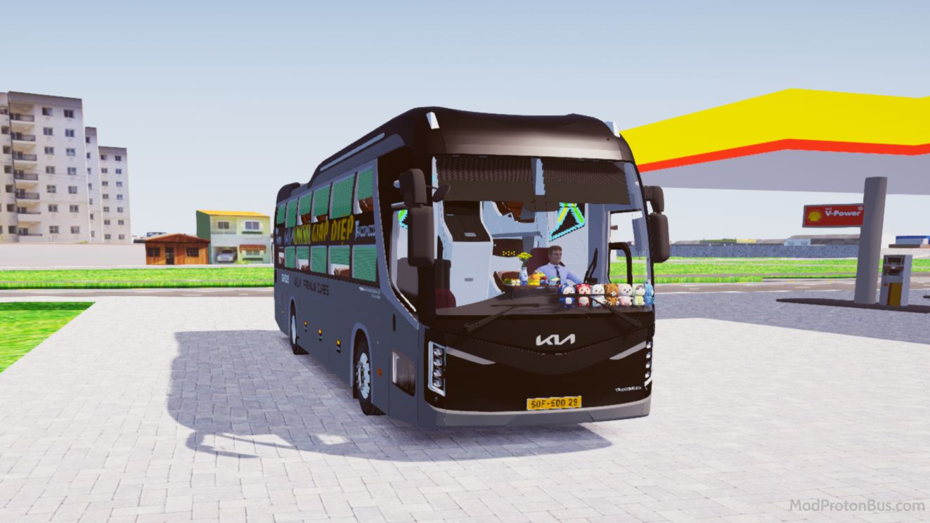 Download Mod Kia Granbird Silkroad 34P for Proton Bus Simulator (PBSU & PBSR) screenshot