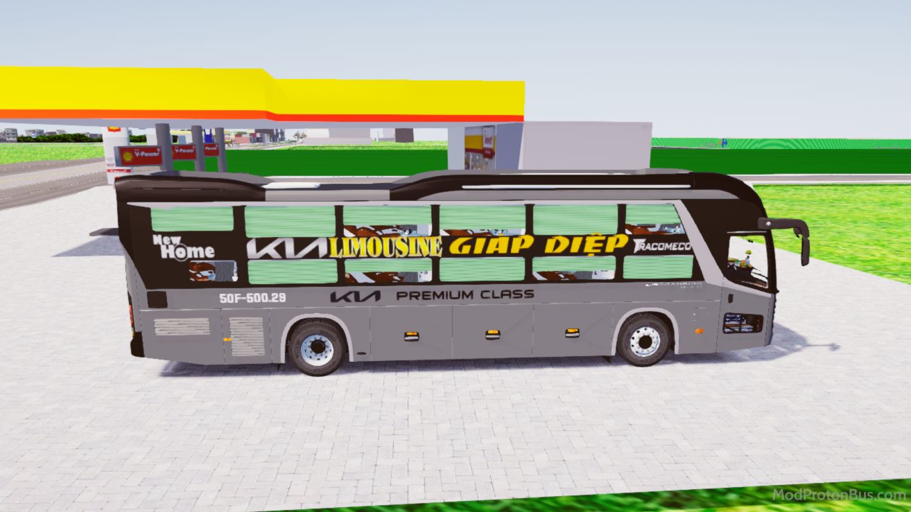 Download Mod Kia Granbird Silkroad 34P for Proton Bus Simulator (PBSU & PBSR) screenshot