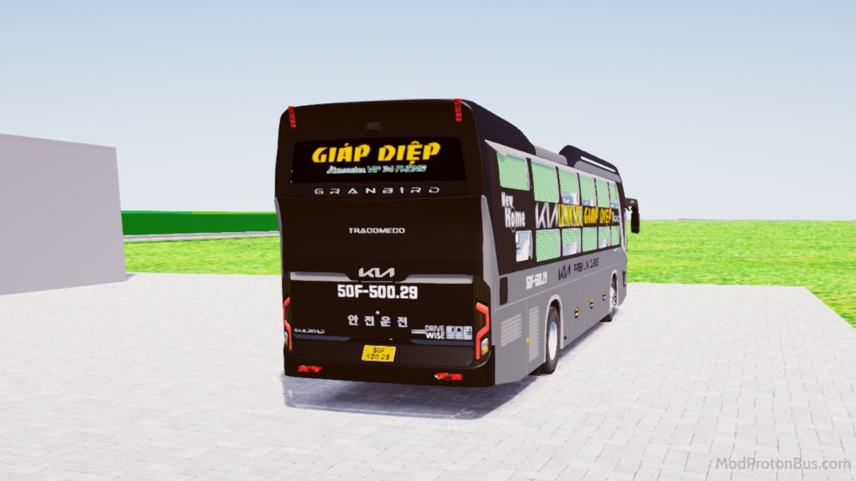 Download Mod Kia Granbird Silkroad 34P for Proton Bus Simulator (PBSU & PBSR) screenshot