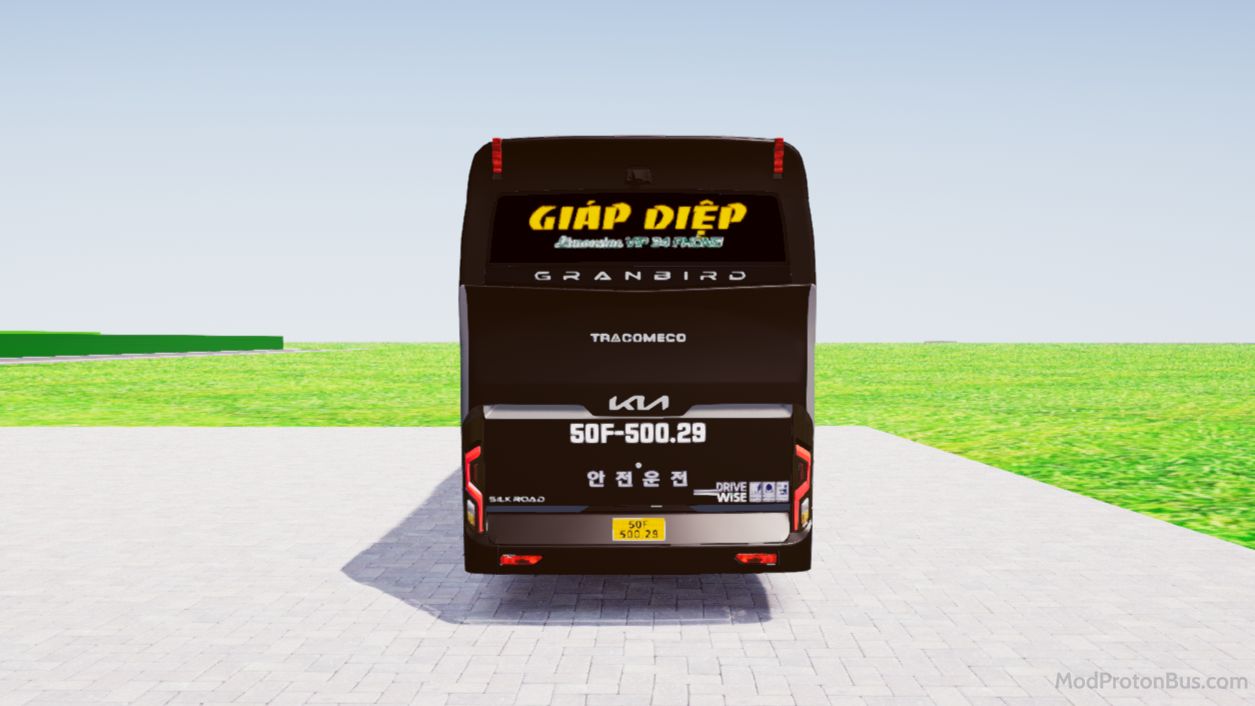 Download Mod Kia Granbird Silkroad 34P for Proton Bus Simulator (PBSU & PBSR) screenshot