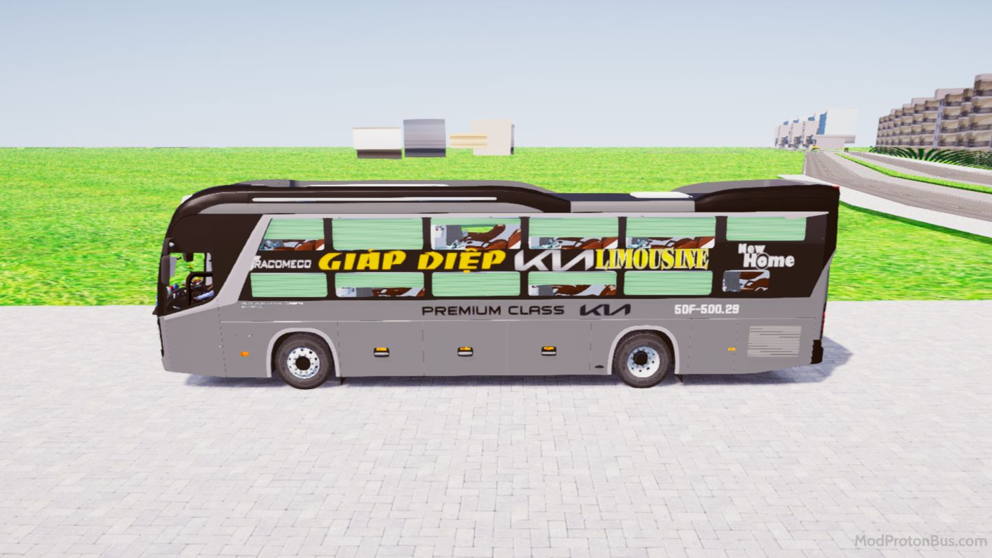 Download Mod Kia Granbird Silkroad 34P for Proton Bus Simulator (PBSU & PBSR) screenshot