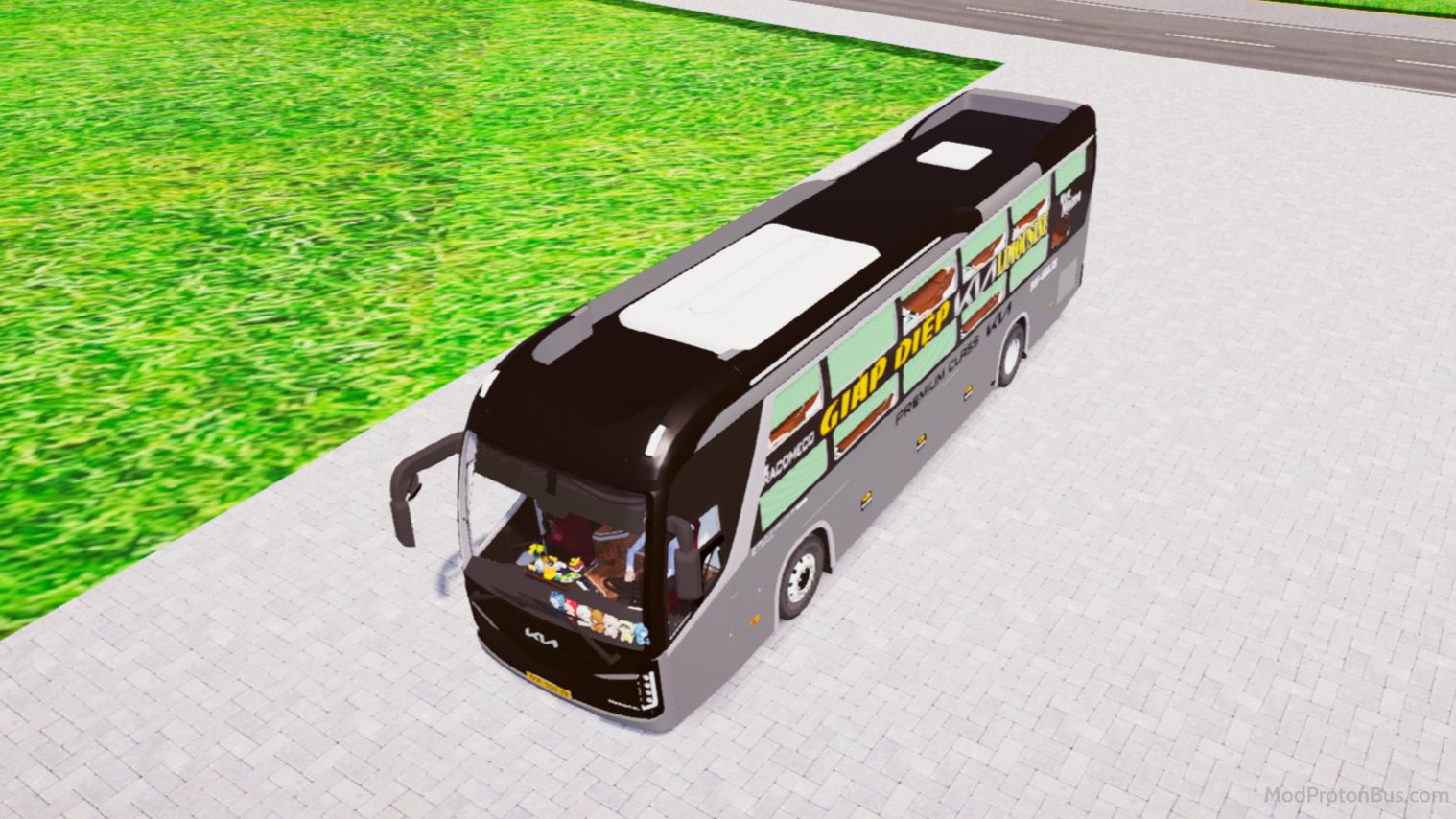 Download Mod Kia Granbird Silkroad 34P for Proton Bus Simulator (PBSU & PBSR) screenshot