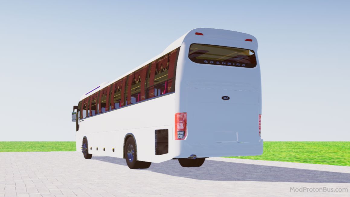 Download Mod Kia Grandbird Blue Sky for Proton Bus Simulator (PBSU & PBSR) screenshot